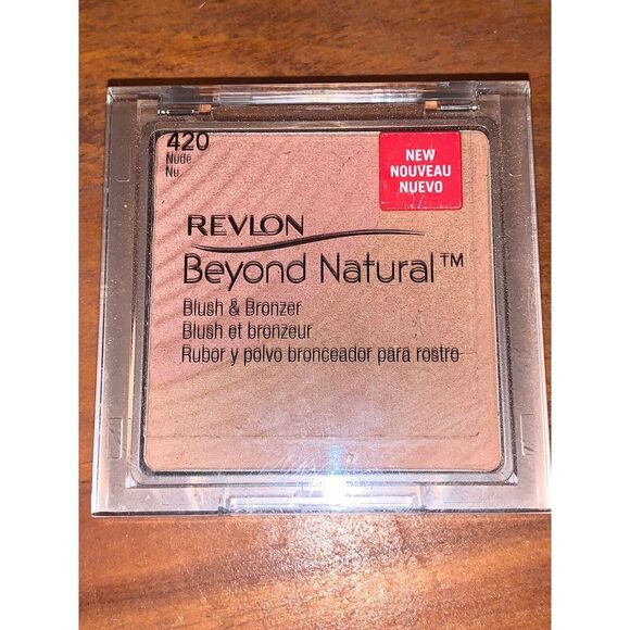 Revlon Beyond Natural‎ Blush & Bronzer, 420 Nude, 0.37 oz (Single) New in Case - Picture 1 of 2